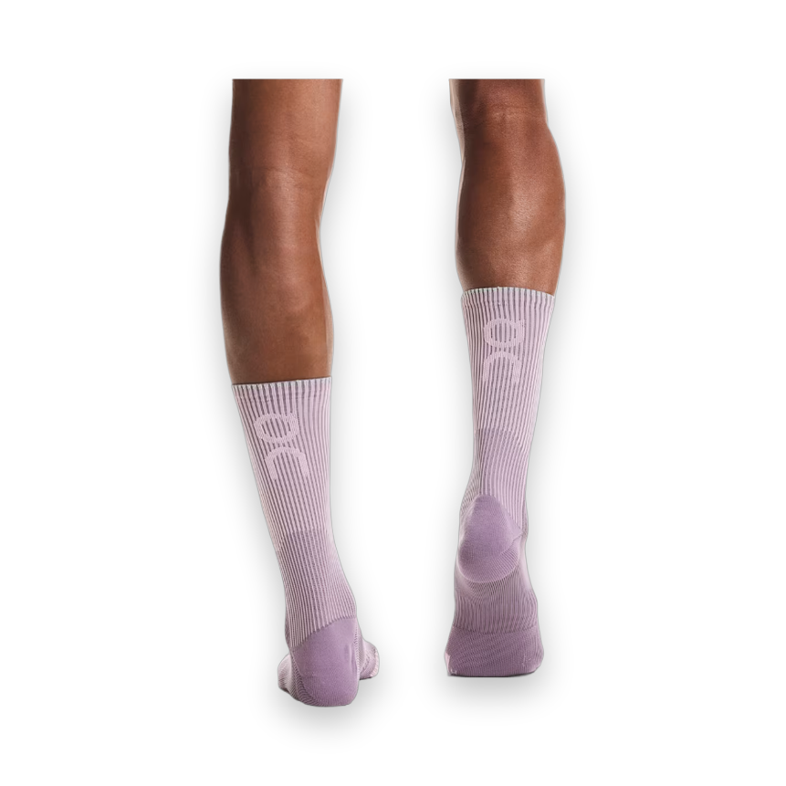 On Performance Run Sock High - Dewberry / Sakura