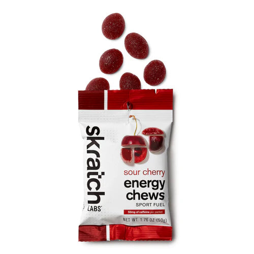 SKRATCH Energy Chews Sports Fuel 50G - Sour Cherry