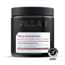 Load image into Gallery viewer, PILLAR PERFORM Triple Magnesium Professional Recovery Powder - Natural Berry