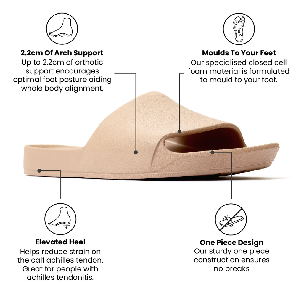 Archies Slides Tan - Mens