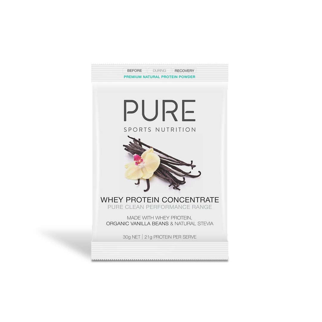 Pure Whey Protein Sachets - Organic Vanilla Beans