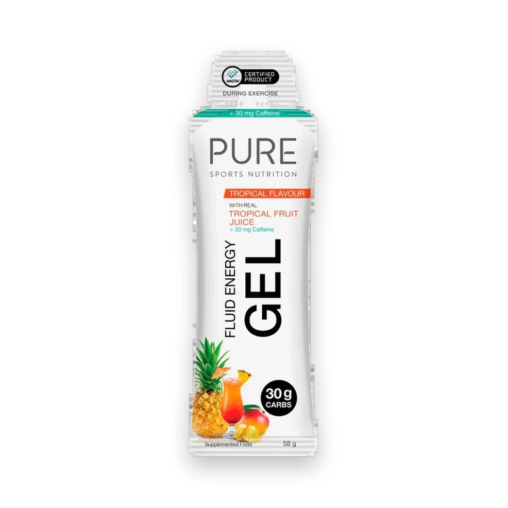 Pure Energy Gel - Tropical+Caffeine