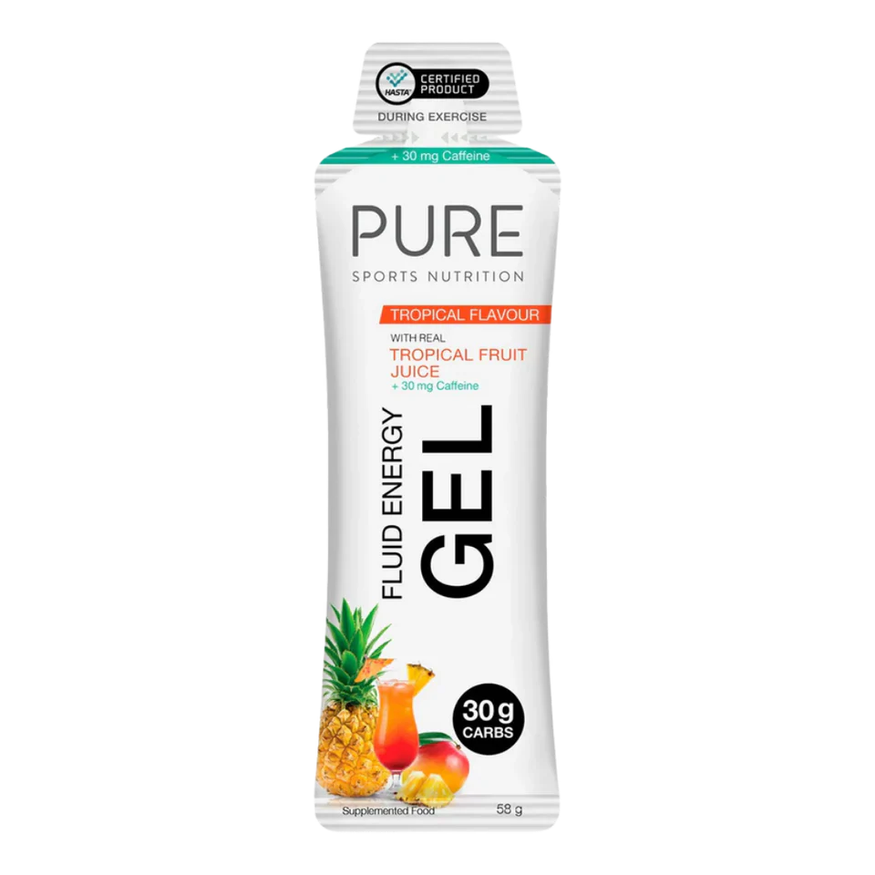Pure Energy Gel - Tropical+Caffeine