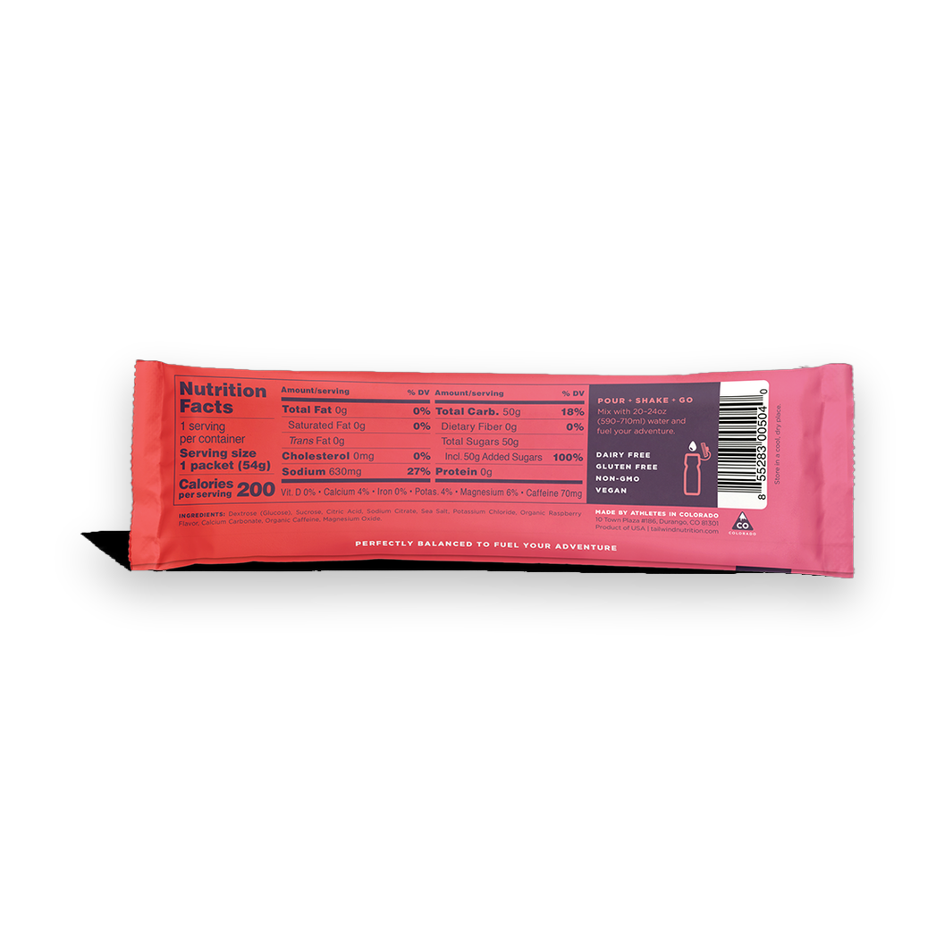 Tailwind Endurance Fuel Stick Pack - Raspberry Buzz