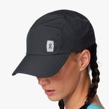 Load image into Gallery viewer, On Lightweight Cap Unisex - Black